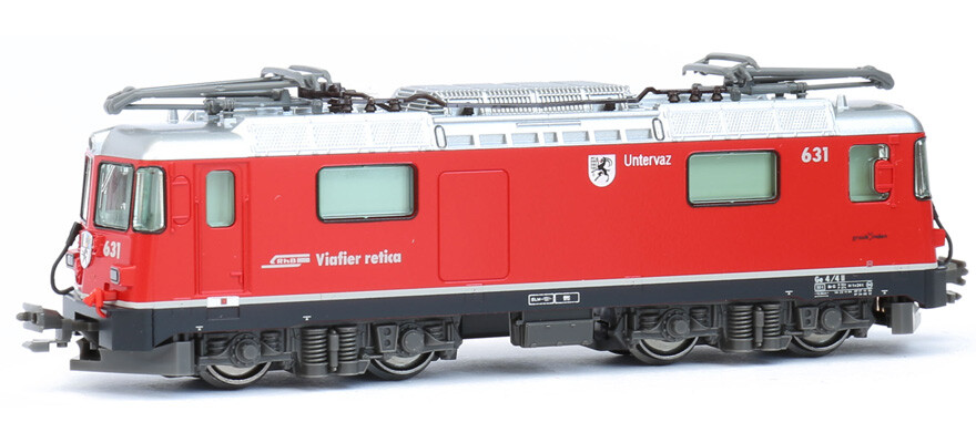 USA Seller – New! KATO 3102 N gauge Ge4/4-II locomotive #631 “Untervaz” of RhB