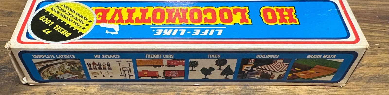 Vintage Life-Like 8684 Locomotive HO Amtrak #106 Diesel F7 – Tested & Working