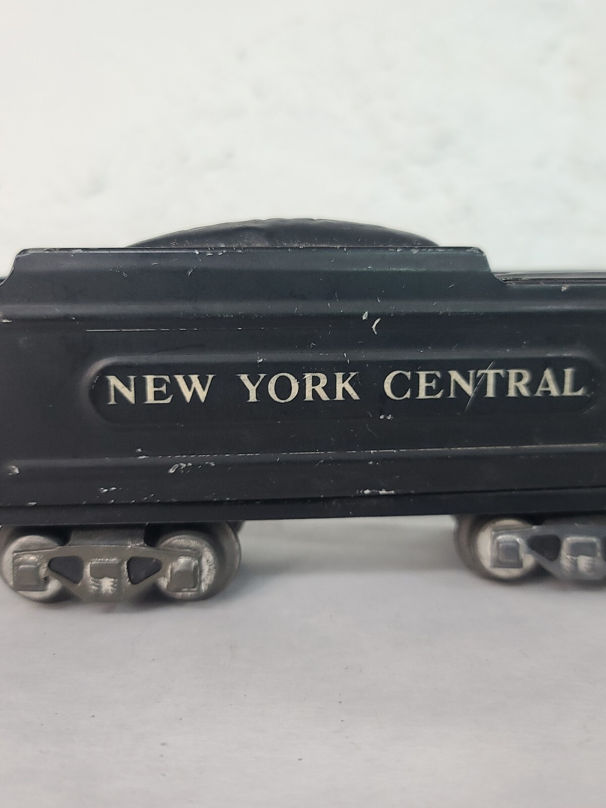 Asis Working #666 Marx O Cast Metal 0-4-2 Steam Locomotive Tin Tender & Caboose
