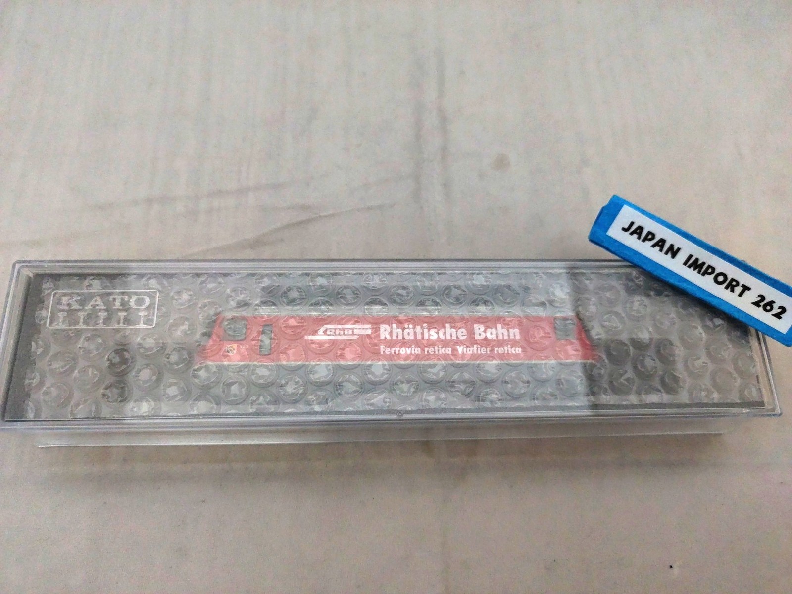 KATO N Gauge RhB Ge4/4 III 643 Alps Electric Locomotive Model 3101-7 Japan