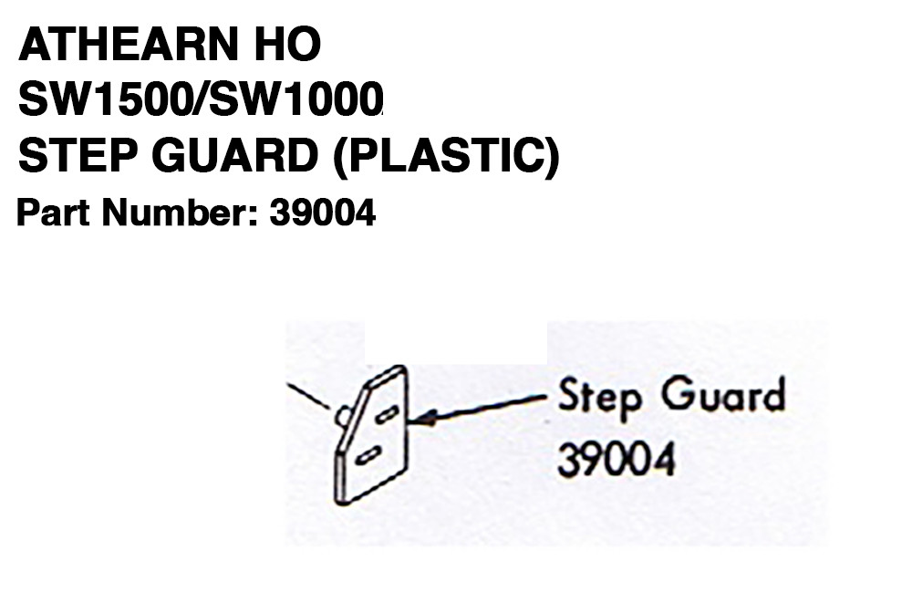 Athearn HO SW1500, SW1000 Locomotive Part# 39004 Step Guard – New