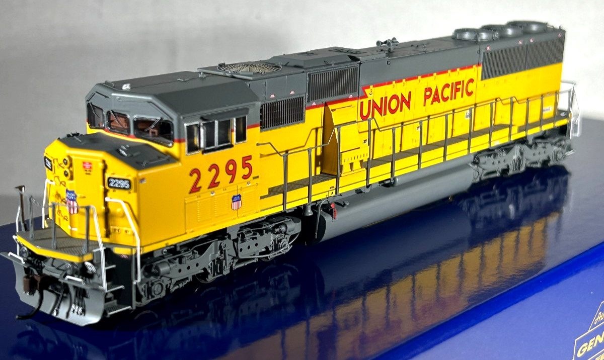 ATHEARN GENESIS HO SD60M-TRI-CLOPS LOCOMOTIVE W/TSUNAMI2 SOUND&DCC UP ATHG75618