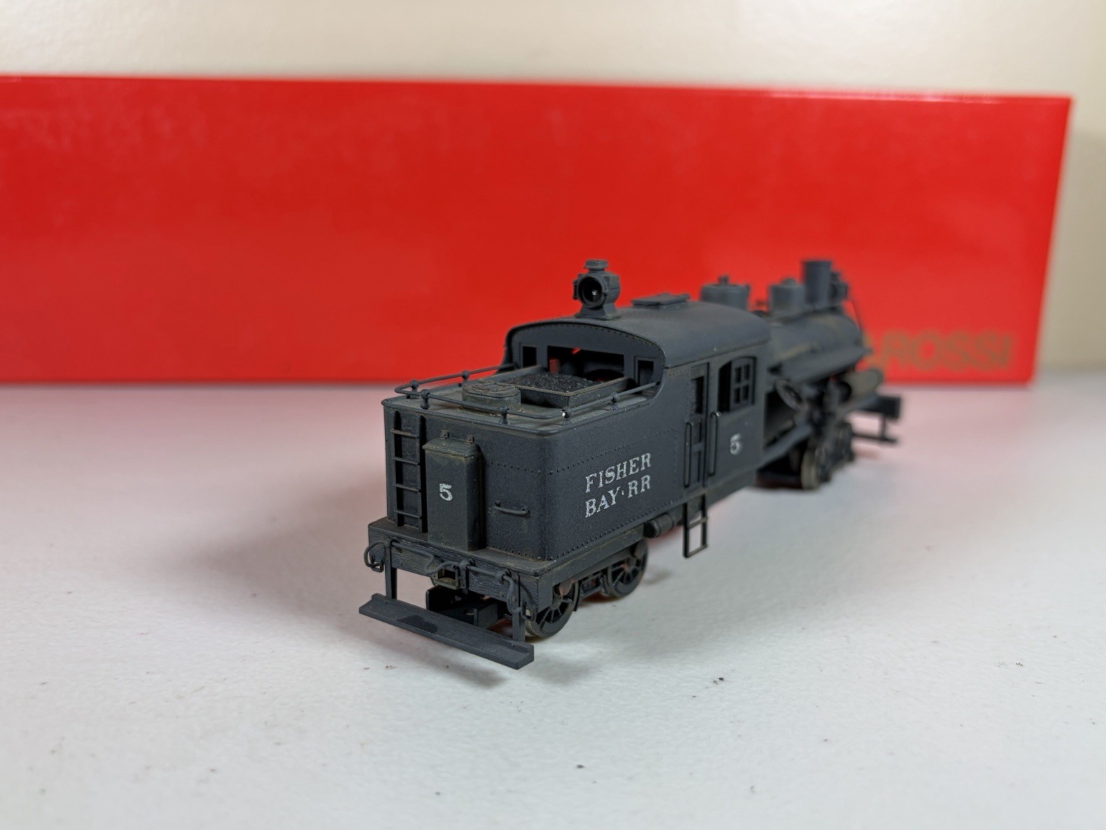 HO Rivarossi Fisher Bay RR Heisler Steam Engine #5