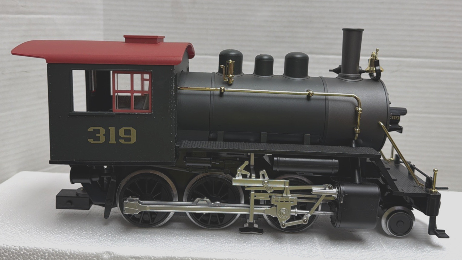 PIKO G-GAUGE 2-6-0 PENNSYLVANIA #319 STEAM LOCOMOTIVE WITH DIGITAL SOUND 38213