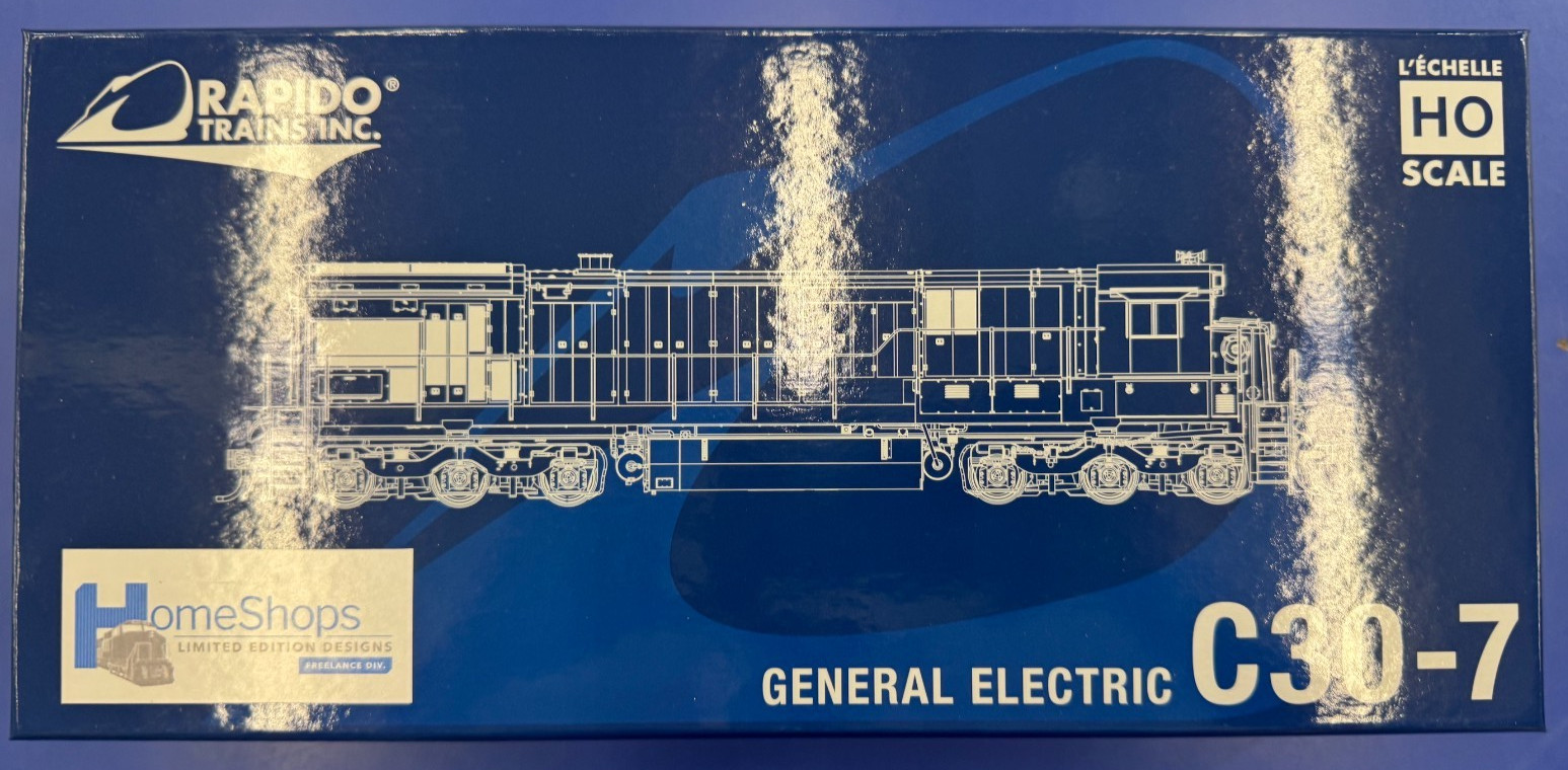 Rapido Trains GE C30-7 Virginion & Ohio #6045 42534 Locomotive Train NIB