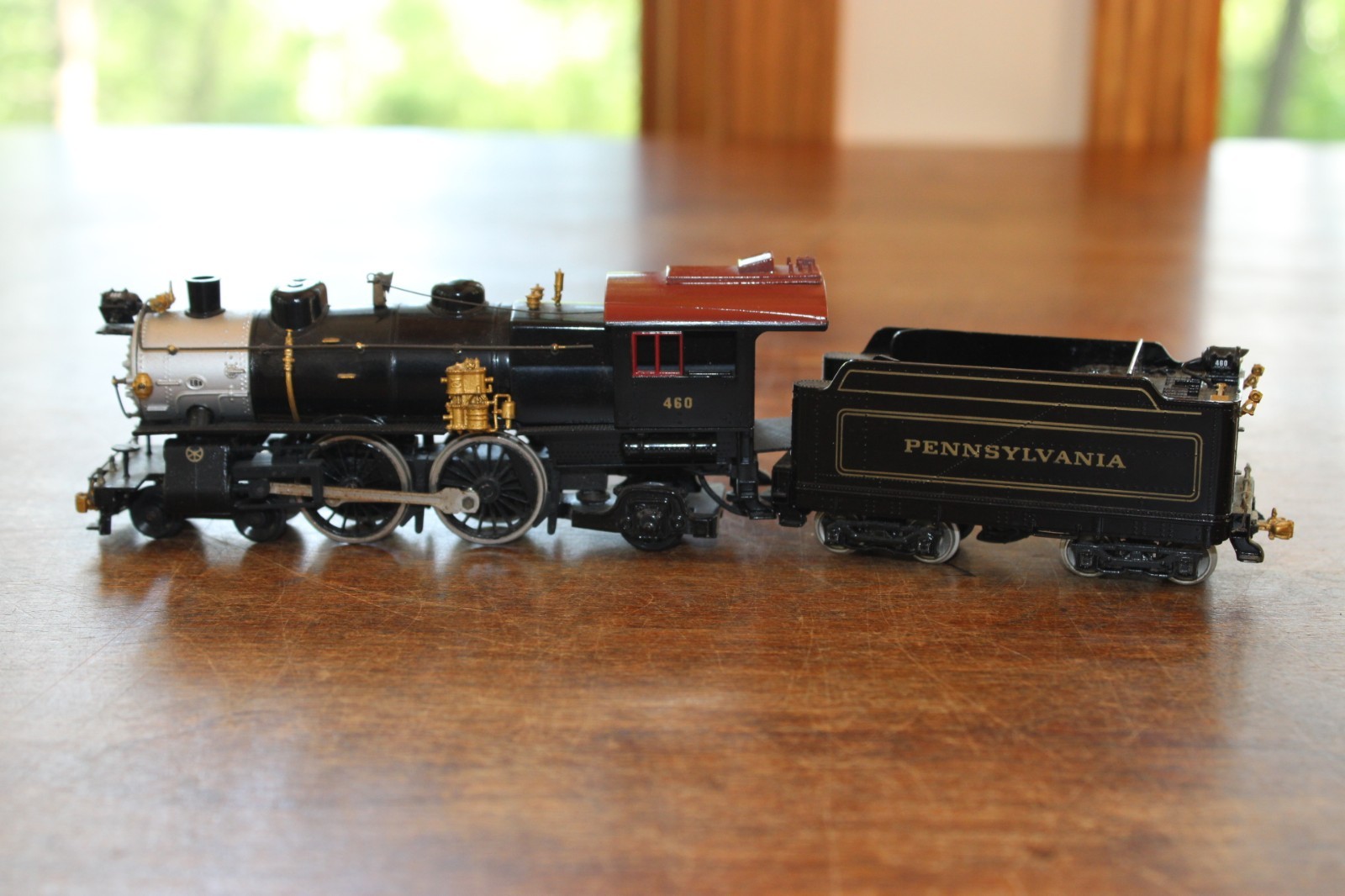 HO Mantua 4-4-2 Atlantic Steam Engine Pennsylvania R. R. No. 460 – Untested