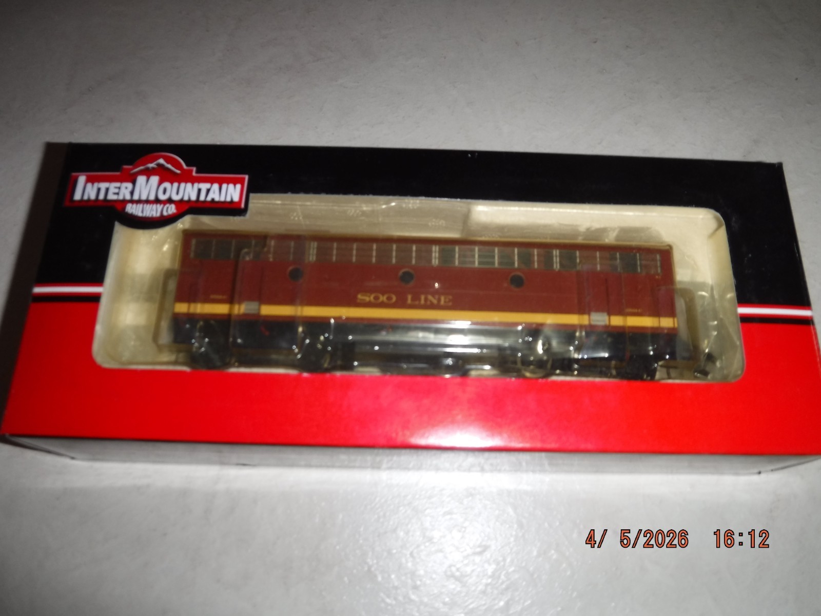INTERMOUNTAIN HO EMD F7B SOO LINE TENDER LOCOMOTIVE #2501C w/SOUND/DCC NOS NEW!