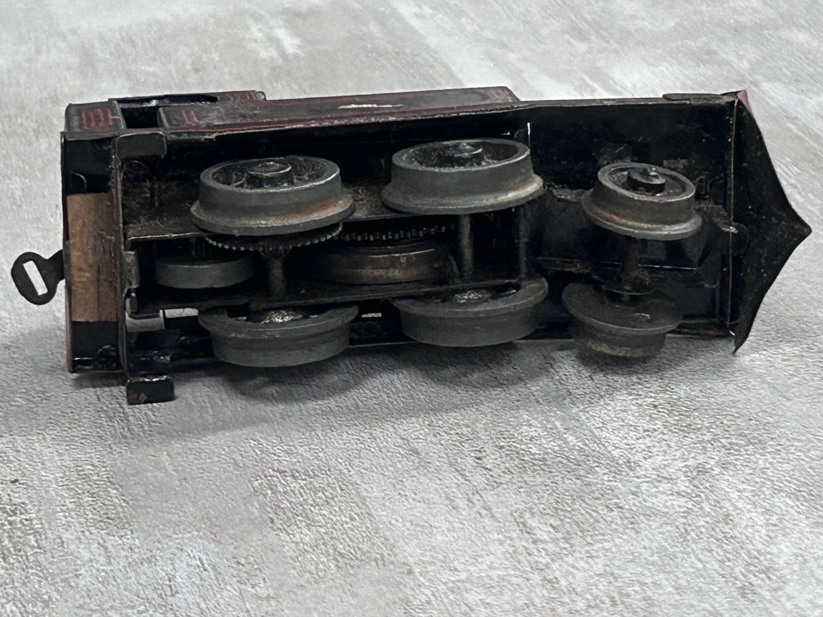 Vintage Bing Railway Clockwork Locomotive Model Toy Train No Key Un-Tested