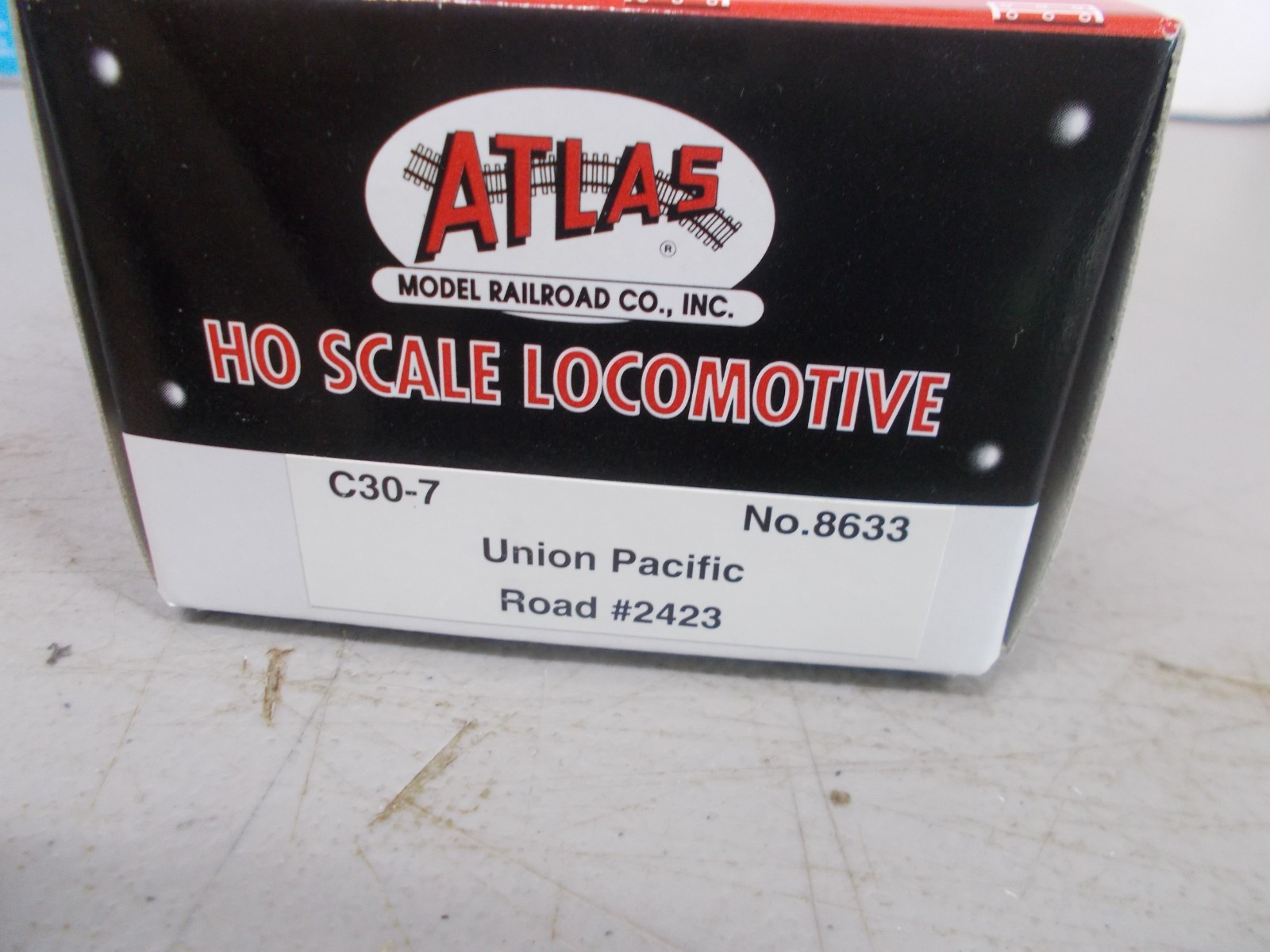 ATLAS # 8633 ~ UNION PACIFIC C30-7 LOCOMOTIVE ~ NIB ~ DCC PLUG ~ HO SCALE ~LOT D