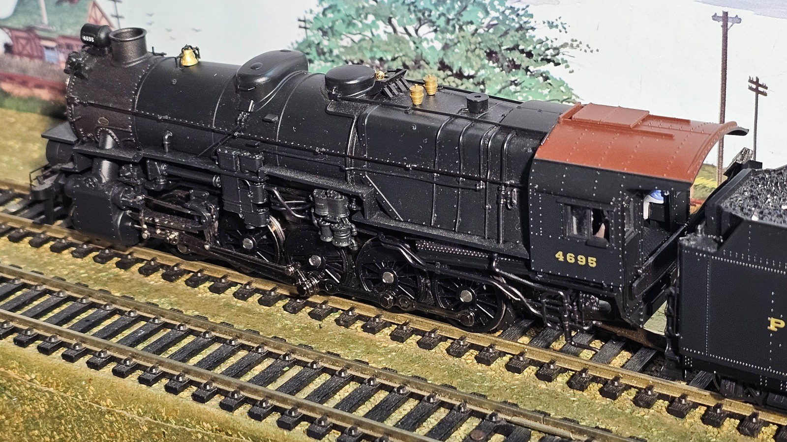Broadway Limited- HO PRR I1sa 2-10-0 Locomotive w/DCC & SOUND & SMOKE-MINT!!