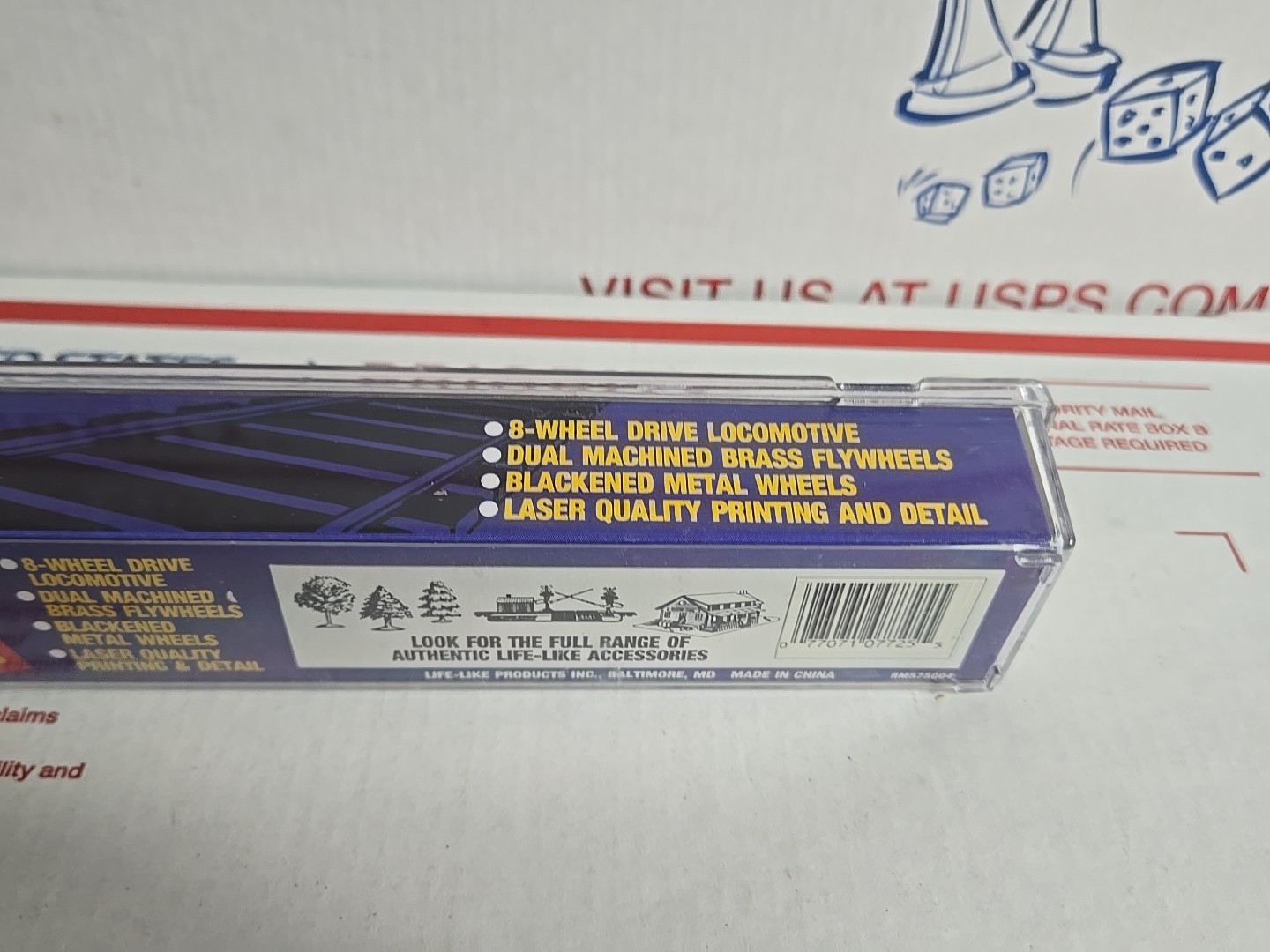 Life Like 7725 N SD7 LOCO MILWAUKEE #2211, N Scale