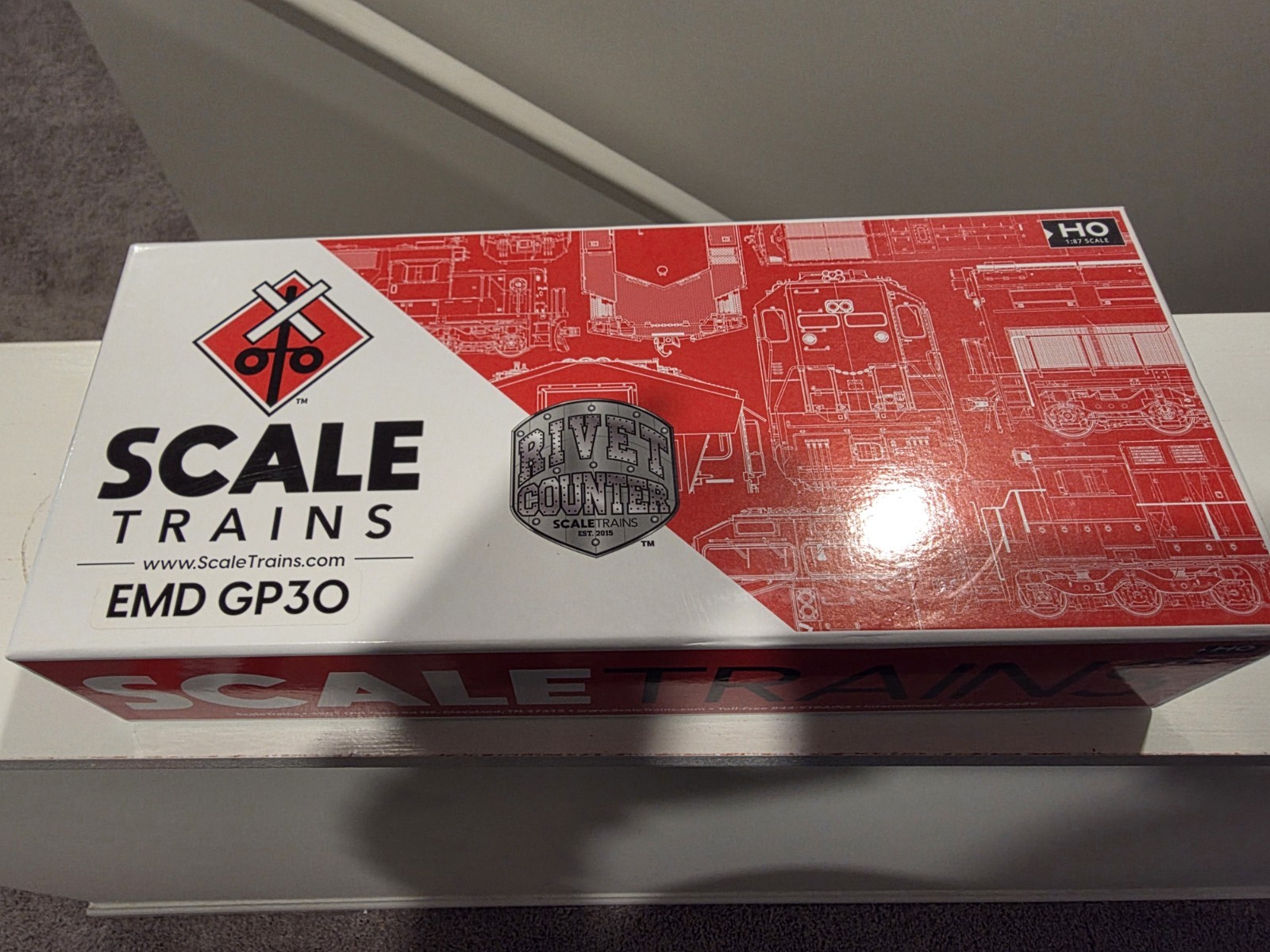 Scaletrains SXT33423 Rivet Counter Union Pacific EMD GP30 #844 Nevada RR Museum