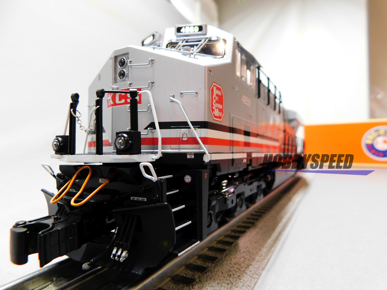 LIONEL KANSAS CITY SOUTERN LEGACY ES44AC DIESEL #4859 O GAUGE train 2333471 NEW