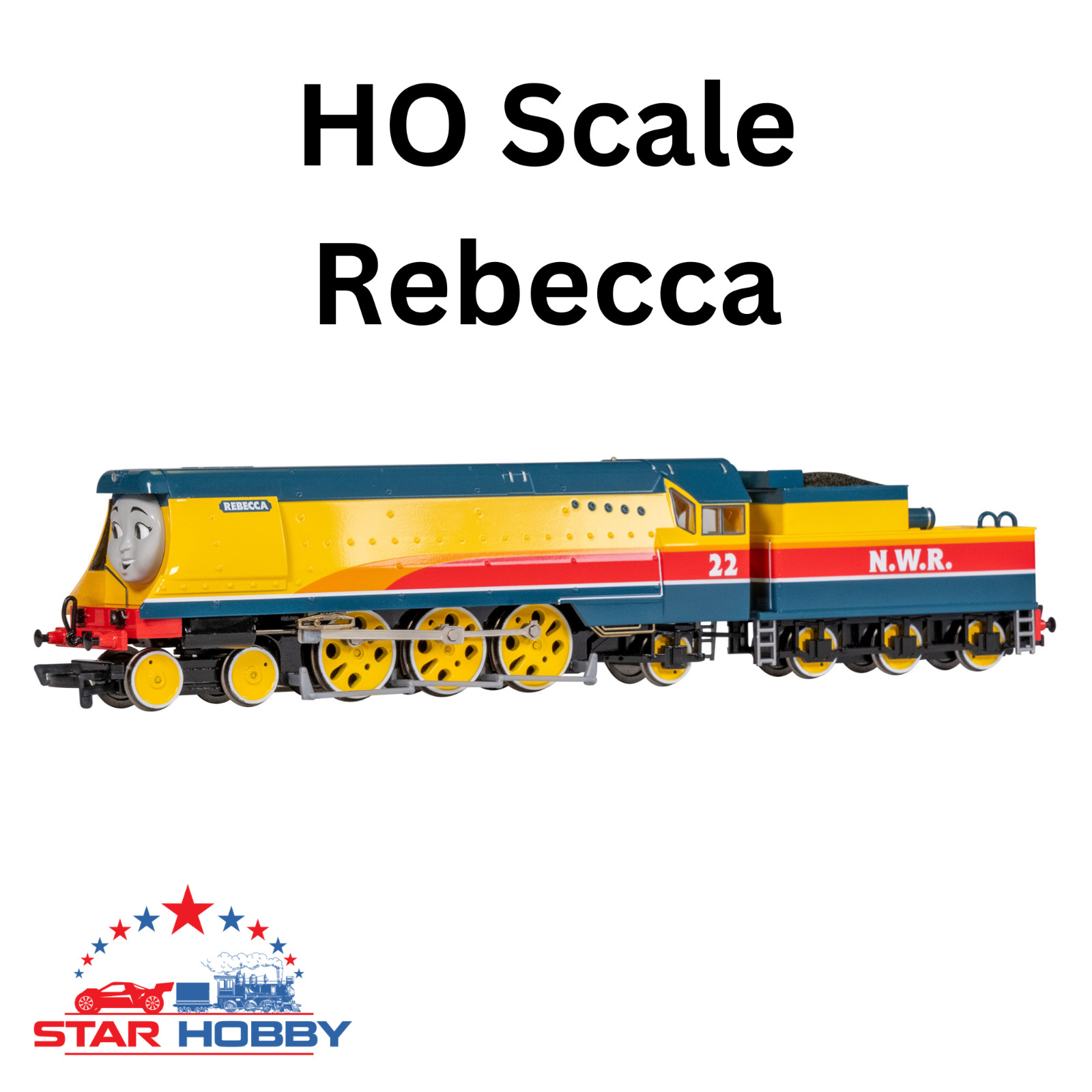 Bachmann 58826 Rebecca (with Moving Eyes) (HO Scale) Thomas and Friends