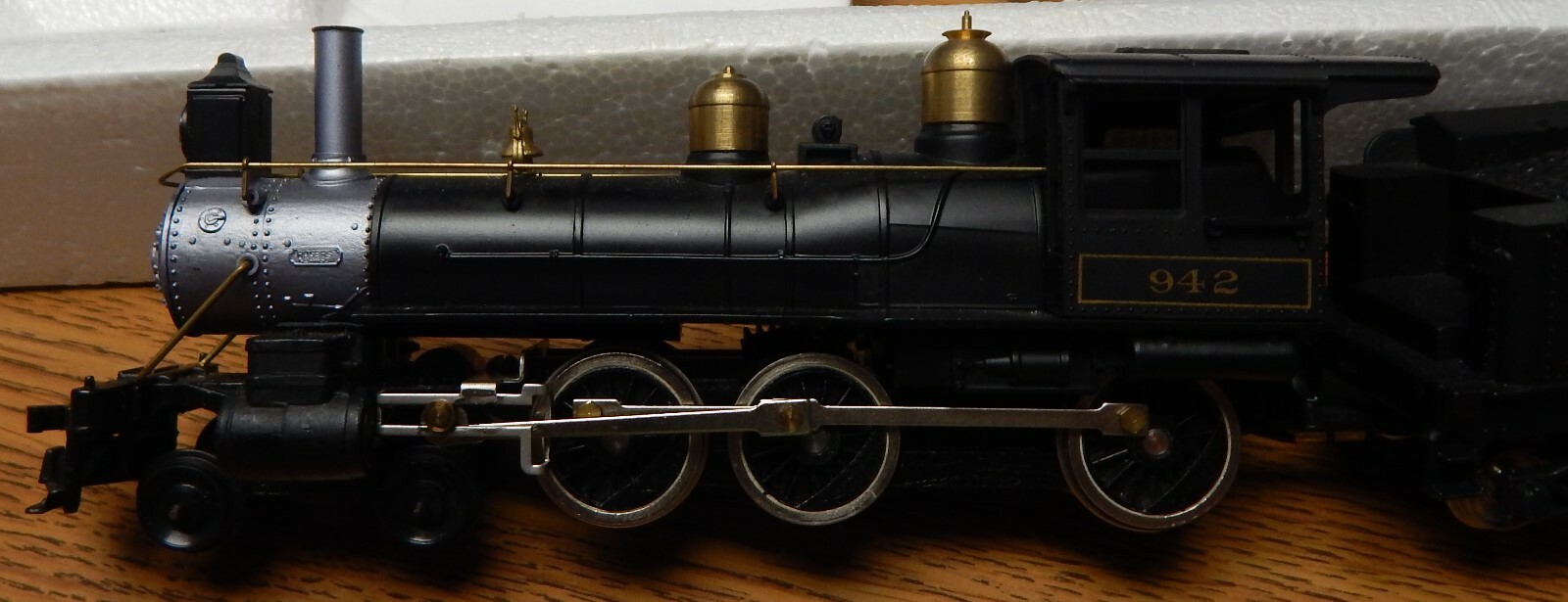 OLD MANTUA 308-022 NYC DIXIE BELLE STEAM ENGINE & TENDER USED IN BOX HO LOOK