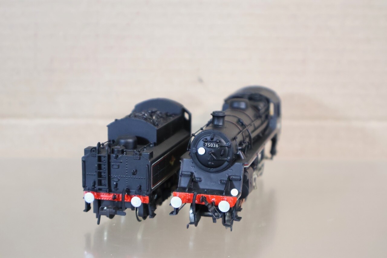 COMET MAINLINE KIT BUILT BR 4-6-0 STANDARD CLASS 4MT LOCO 75036 PORTESCAP ol