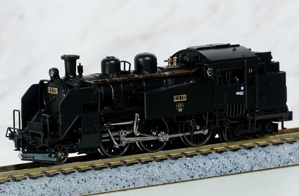 kato 2021-1, JNR Steam Locomotive c11-171, n scale, NIB, ships from the USA