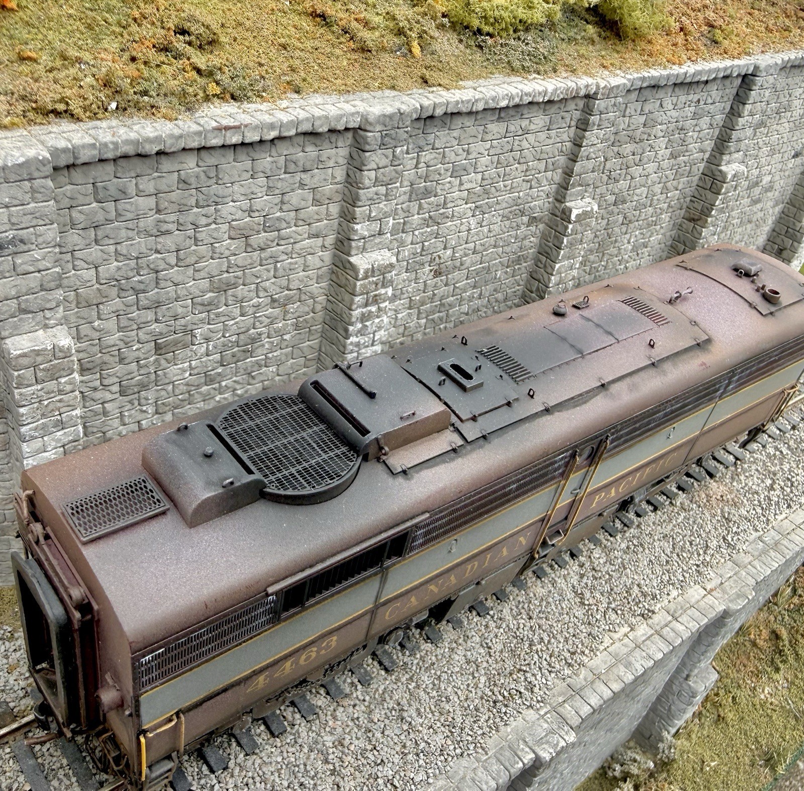 HO Scale Rapido CP ALCo PA-1 and PB-1 Diesel Locomotives DCC/Sound/weathered