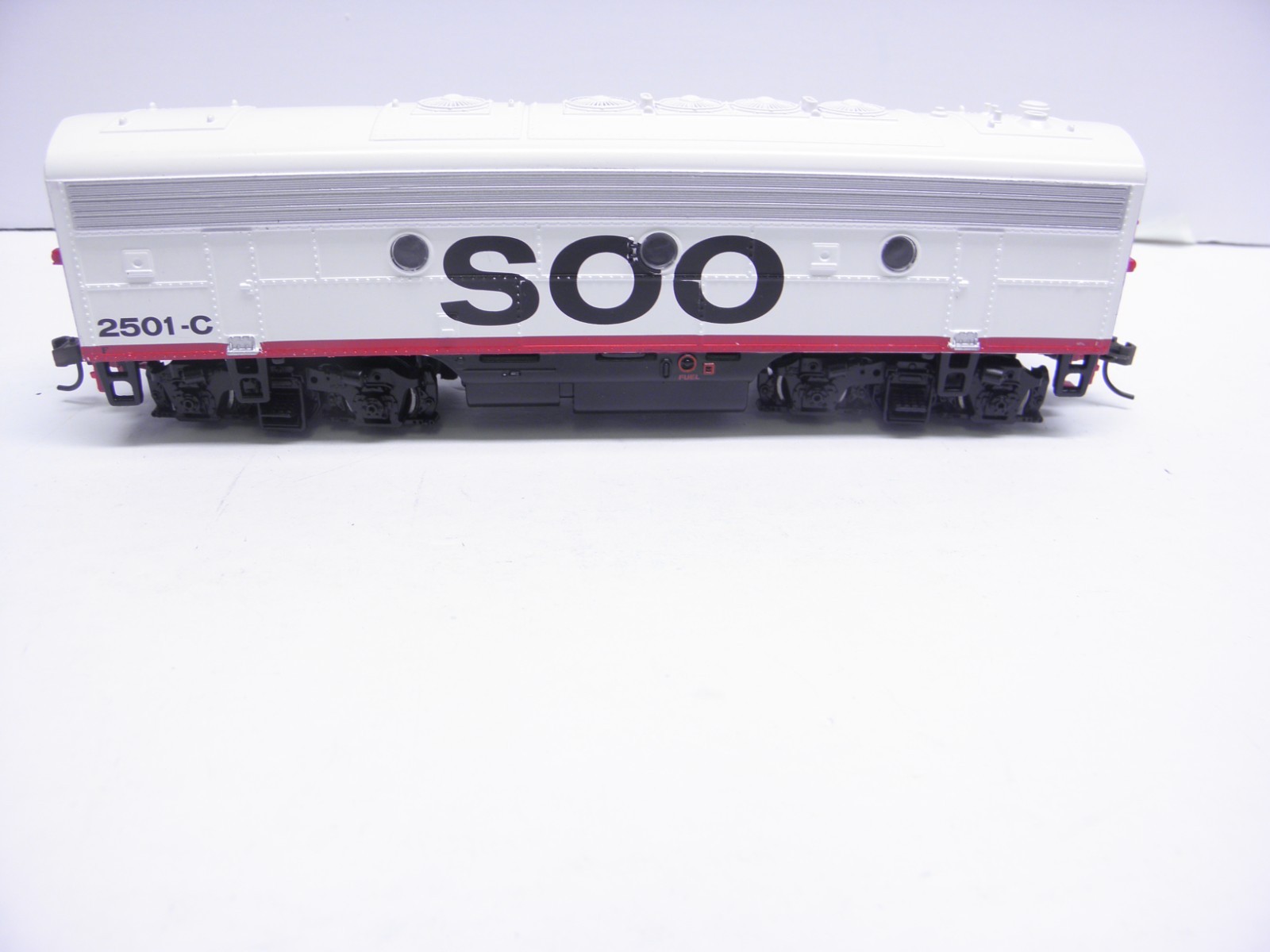 ATHEARN F7A-F7B – SOO LINE #2203-A & 2501-C – HO SCALE CHECKED & RUNS DC ONLY