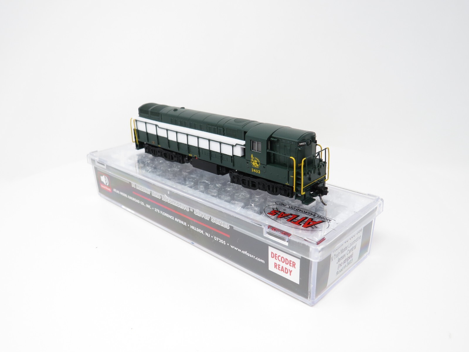 Atlas N 40005386 Jersey Central FM Trainmaster H24-66 Diesel Locomotive Freight