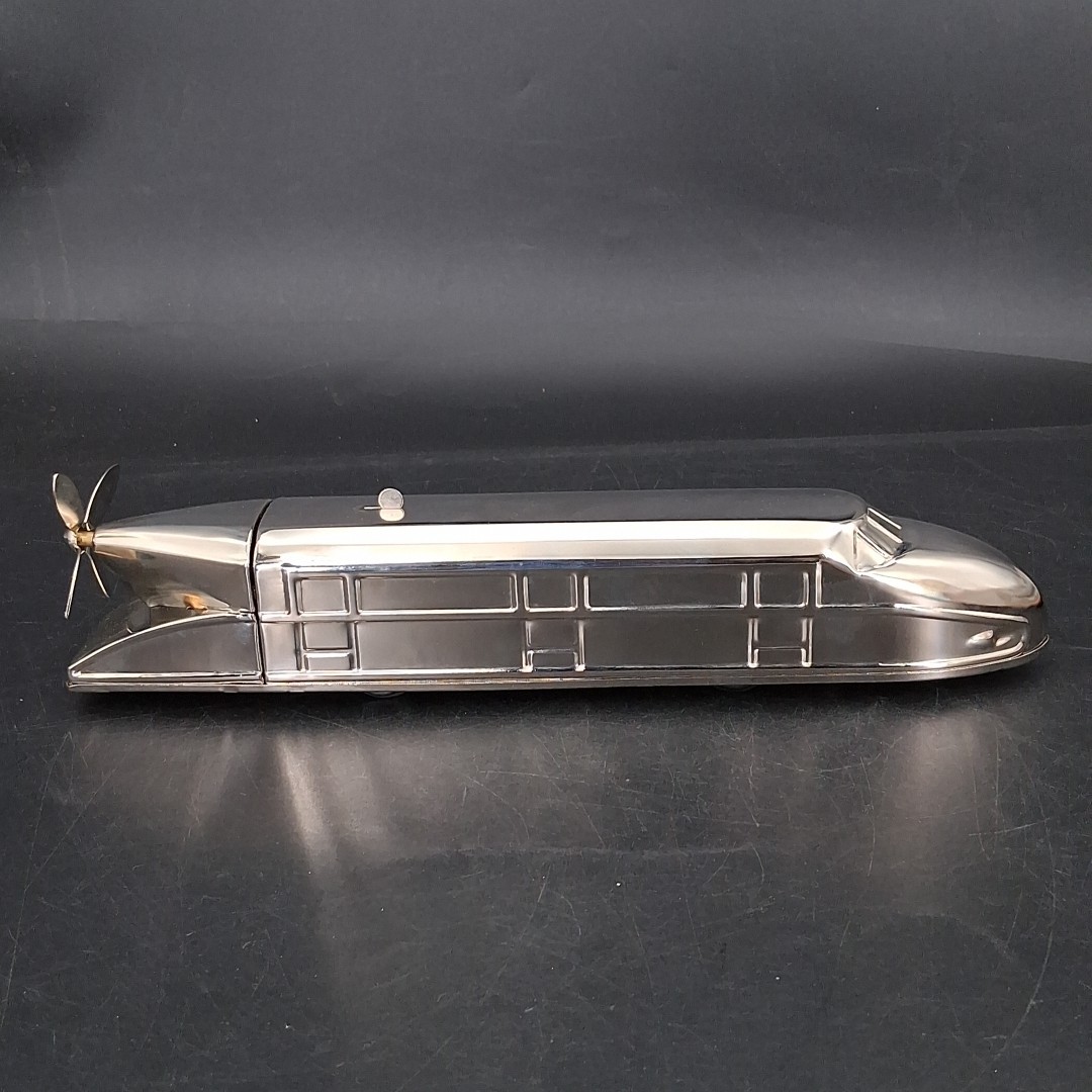 Schylling Collector Series Rail Zeppelin Classic Tin Wind Up Train in Box