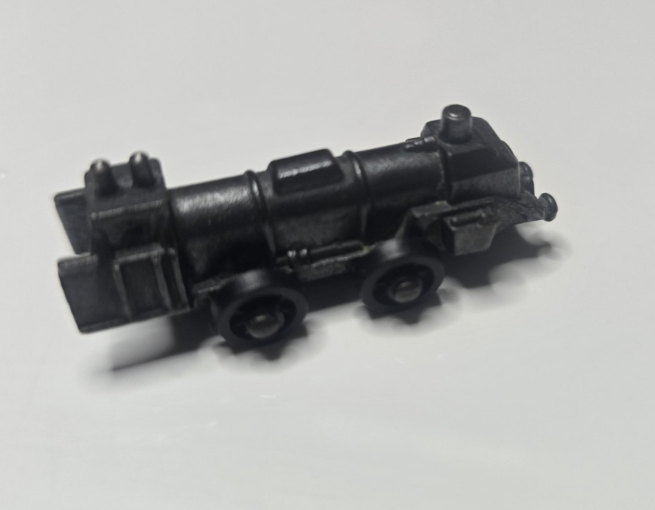 Vintage Cast Iron Miniature Locomotive Engine Train – Marked France 1919