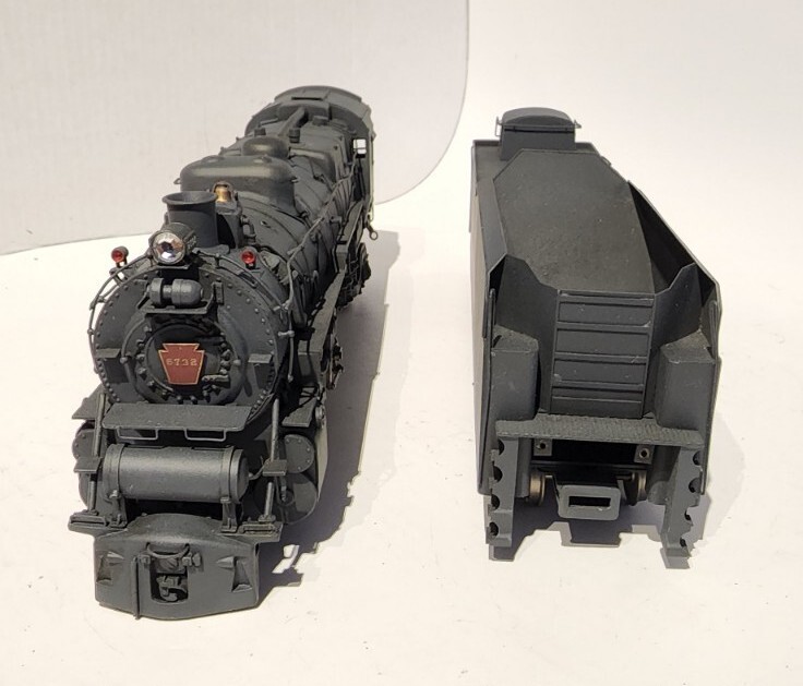 O SCALE 2-RAIL BRASS MODEL USH US HOBBIES KTM PENNSYLVANIA 4-8-2 CLASS M1A #6732