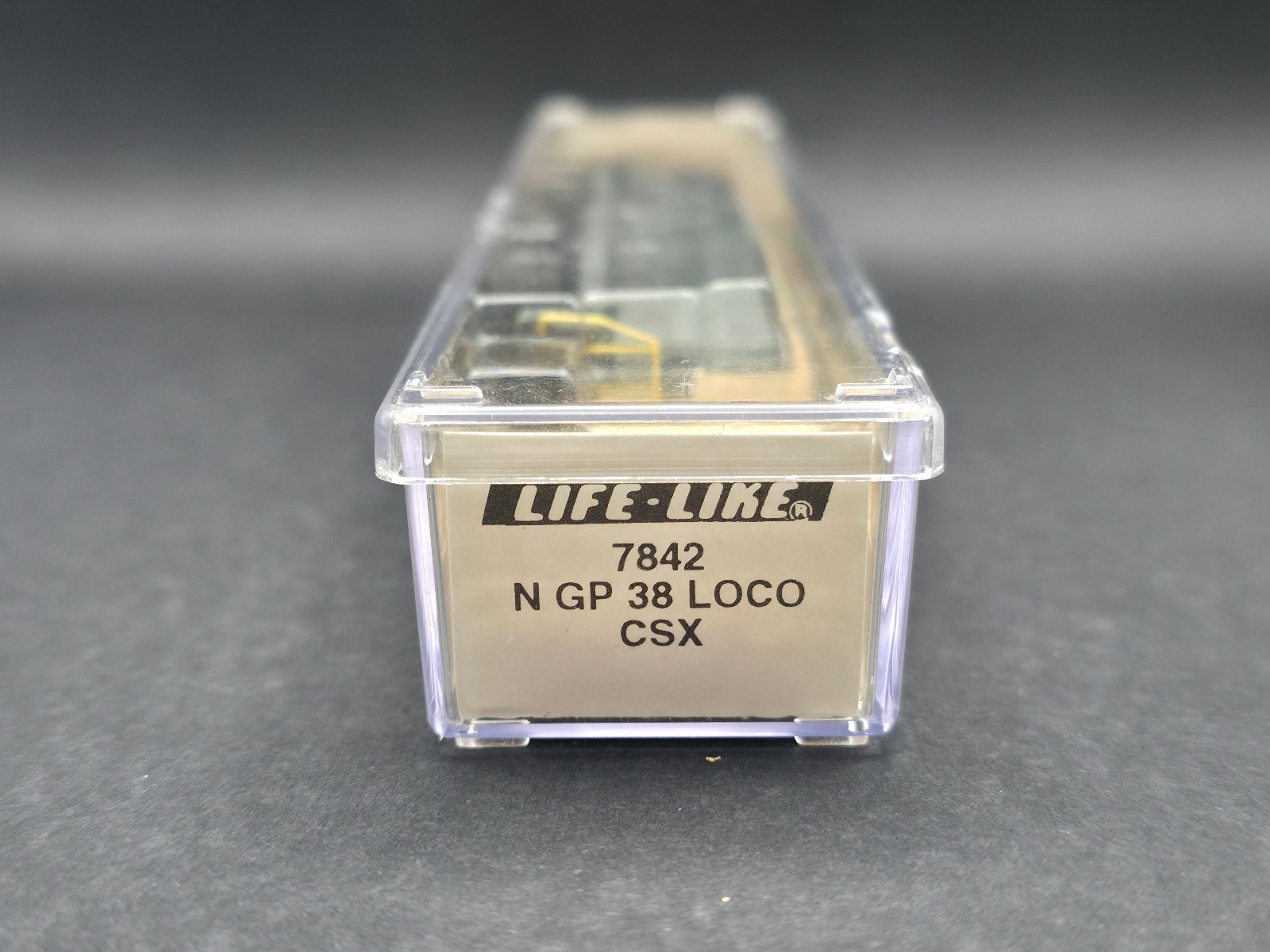 N Scale Life-Like GP38 6638 CSX Powered Diesel Locomotive NEW