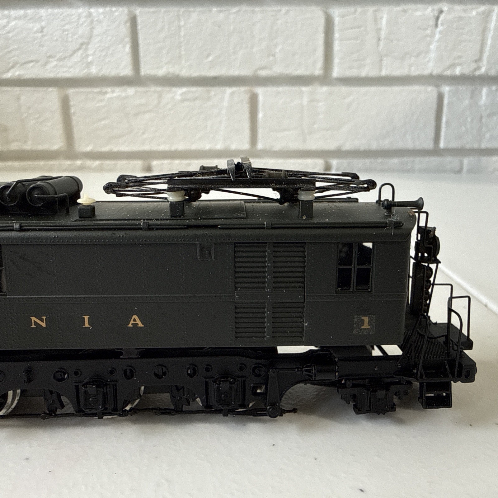 Custom NJ Brass 344 HO Brass Train PRR Pennsylvania Class FF-2 Electric ~AS IS