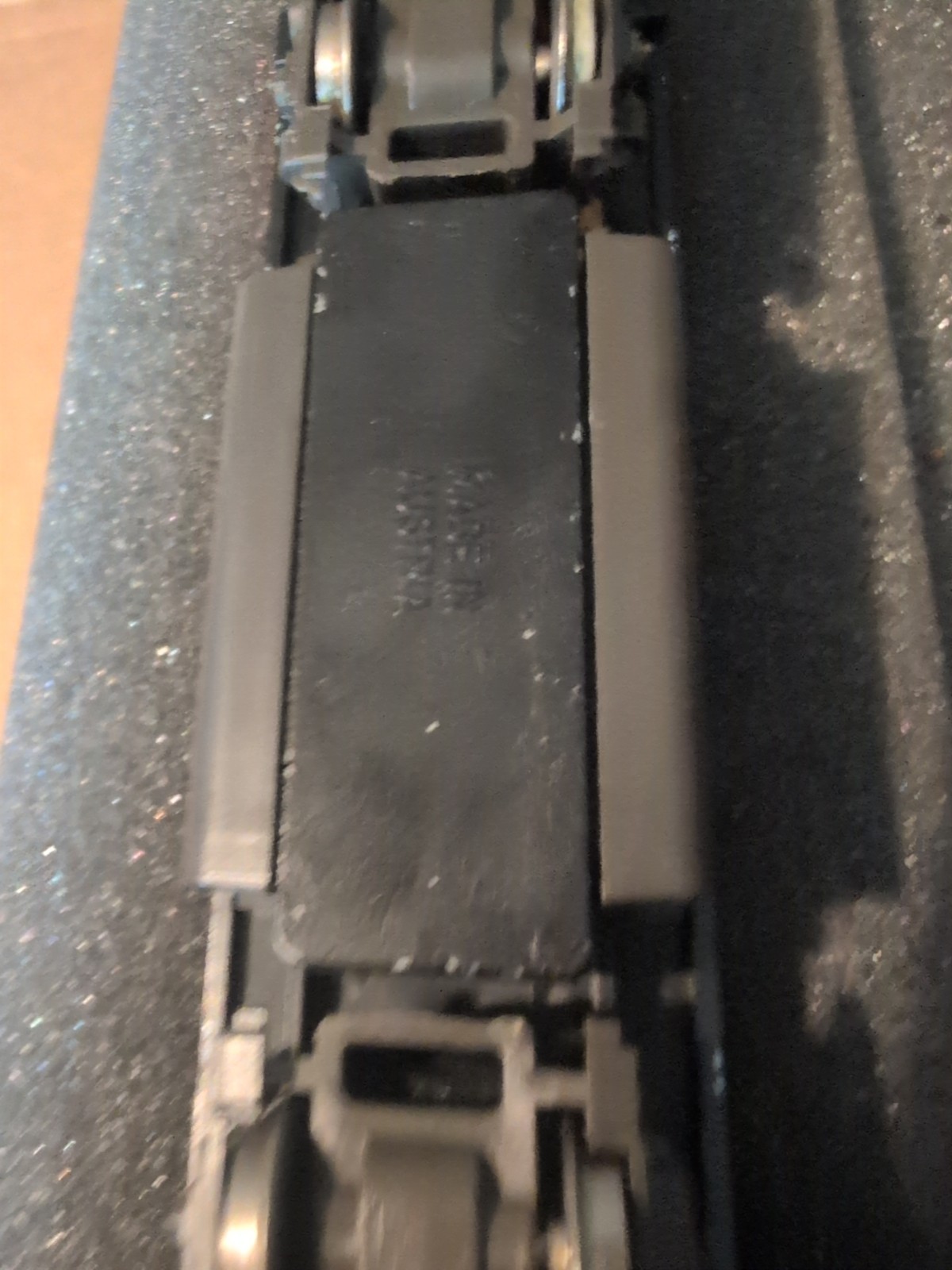 Vtg HO scale AHM Austria Milwaukee Road #807 Alco 424 Diesel Locomotive Train