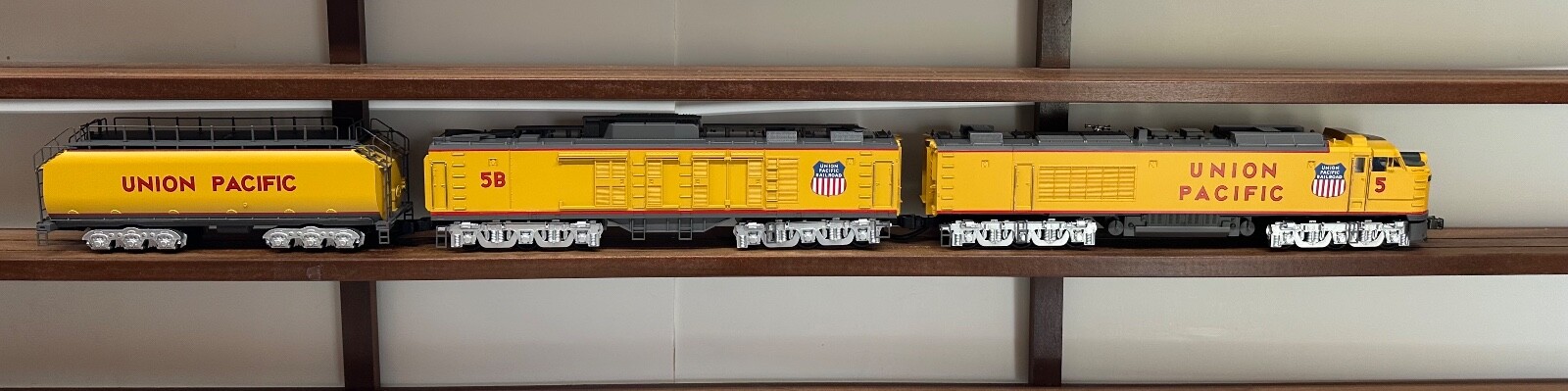 MTH MT 2124LP Union Pacific Gas Turbine Engine Set O 3 Rail LN
