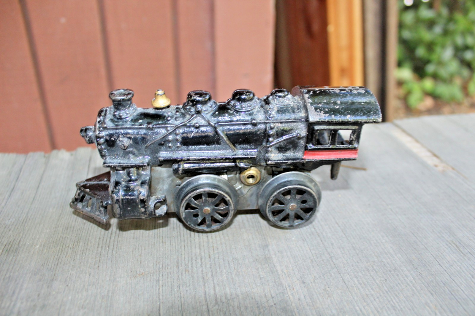Hafner Overland Flyer Prewar O Gauge Cast Iron Windup Locomotive b2