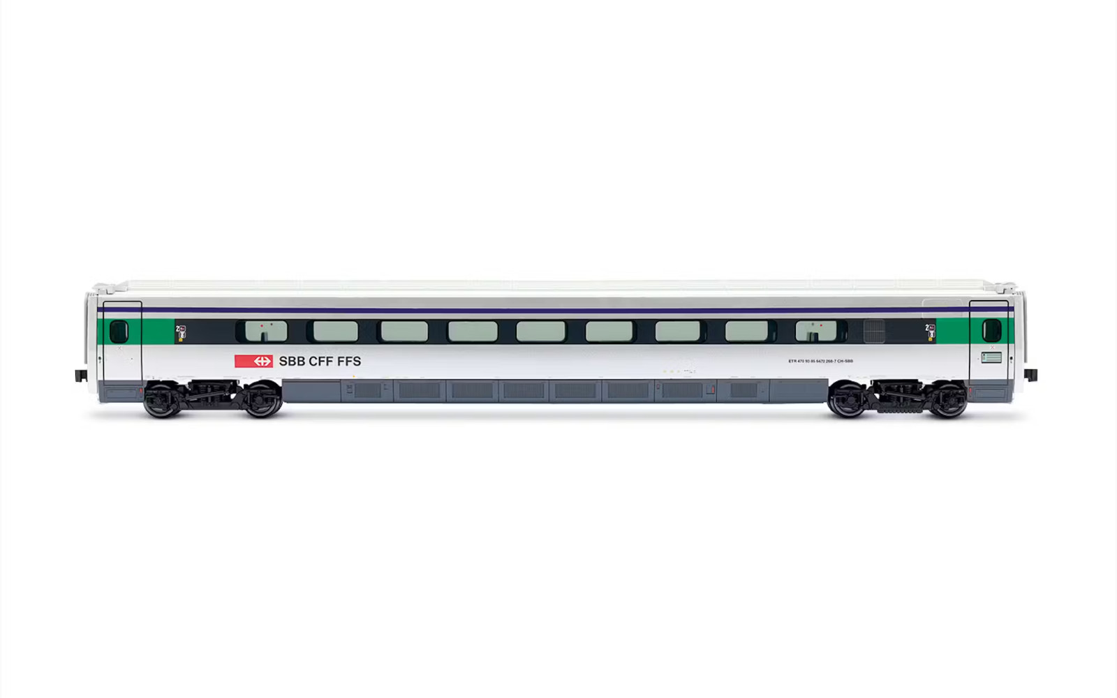Rivarossi HR2964 ETR 470 SBB Electric Locomotive HO 1:87 DC, Lights, 2022