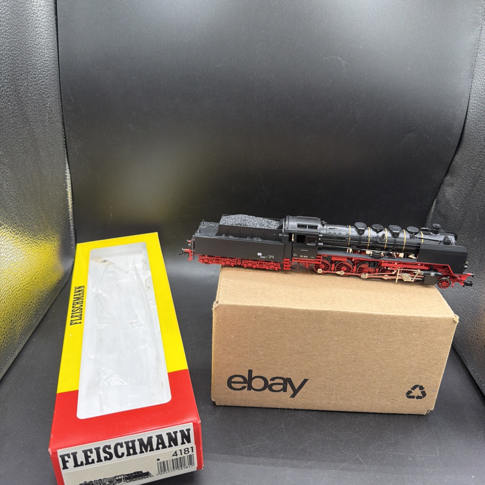 MIB FLEISCHMANN 4181 K DR 2-10-0 CLASS BR 50 849 STEAM LOCOMOTIVE BOXED
