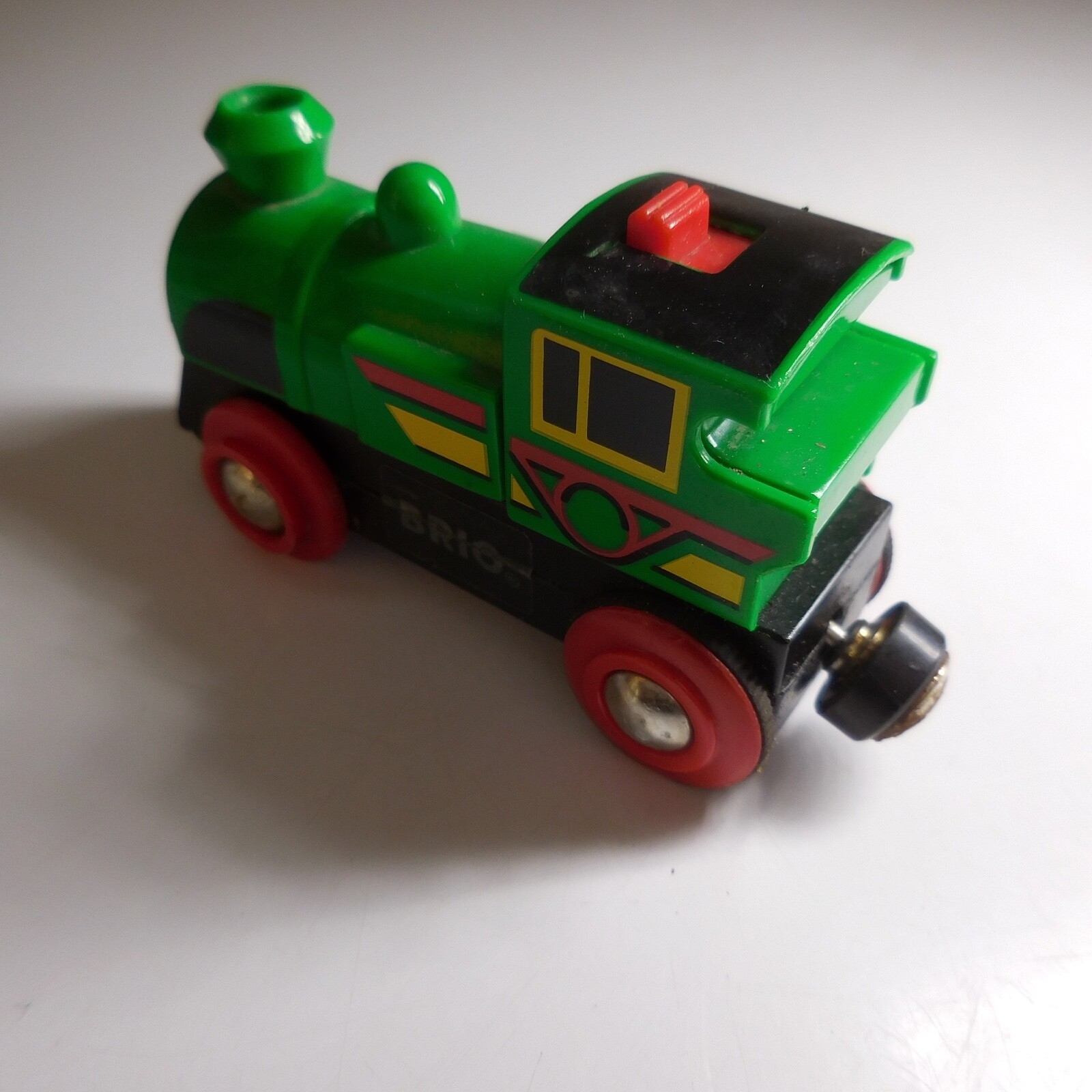 Vehicle Locomotive Train Toy Miniature BRIO Green Black Red Yellow N8165