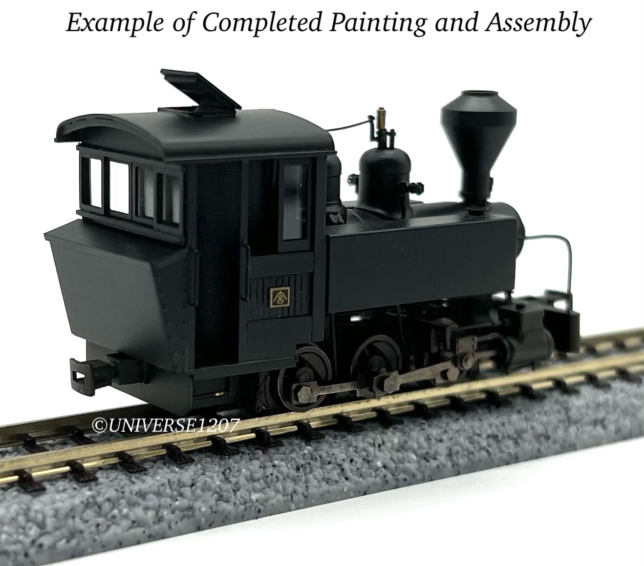 HOn2-1/2/HOn30/HOe Imon 0-6-0 H. K. Porter Steam Locomotive Kiso #6 Kit Engine