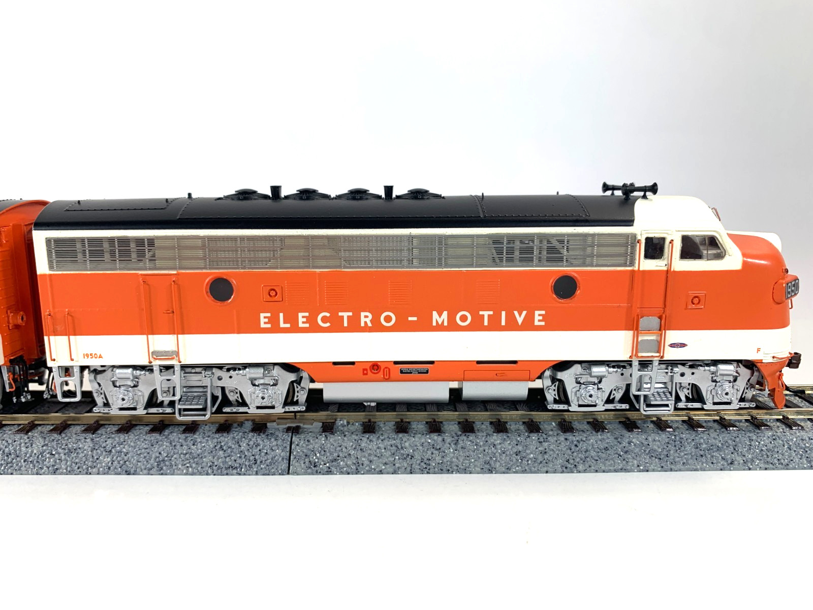 Athearn Genesis HO G22843AB EMD Demonstrator F7A Diesel 1950C&B- DCC/ Sound