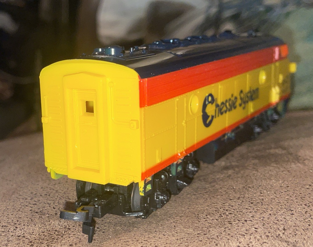 HO Scale Life Like F7-A Chessie System B&O Powered Diesel Locomotive 4472 NEW