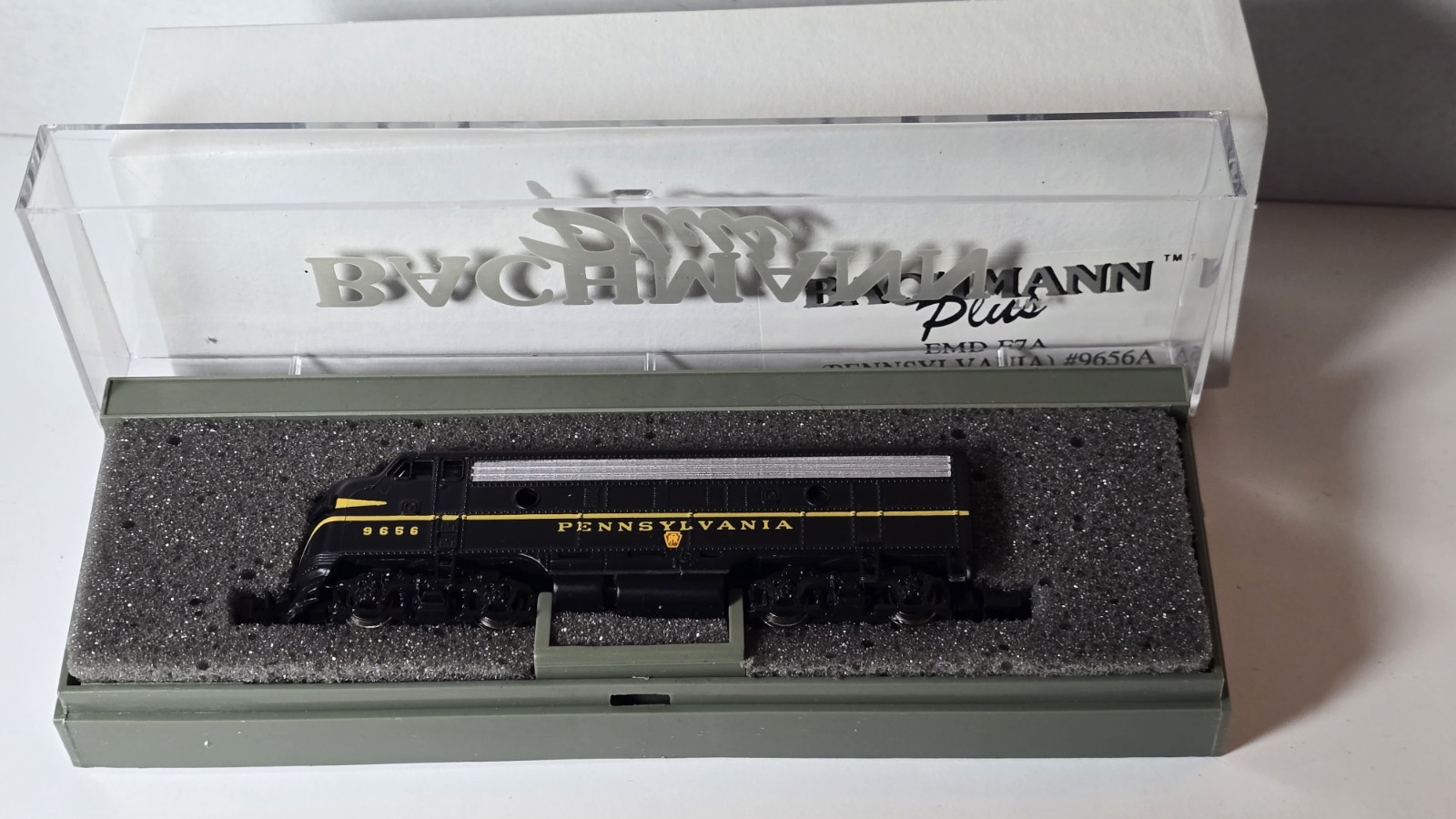 Bachmann Plus N Scale Pennsylvania Railroad PRR Emd F7A F7 A #9656 Locomotive