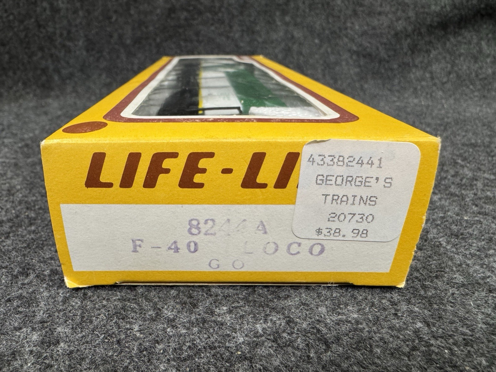 HO Scale F-40 Government of Ontario Transit Locomotive LIFE LIKE 8244A Train NOS