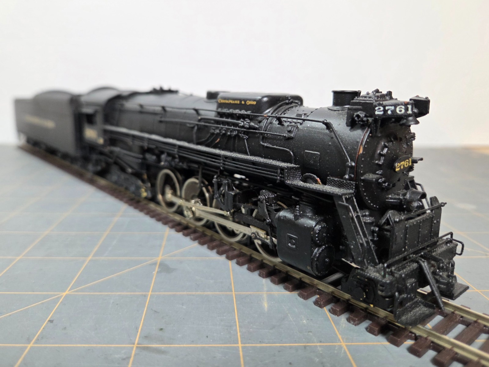 Chesapeake & Ohio 2-8-4 – K-4 Class – Pacific Fast Mail – HO Brass Locomotive