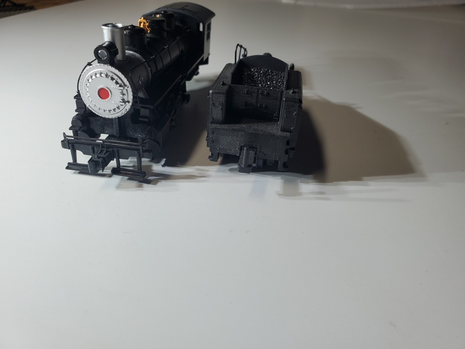 ho Bachmann UP #4432 0-6-0 Steam Loco-w/Light & Tender-Refurb-DC-Runs Good (1)