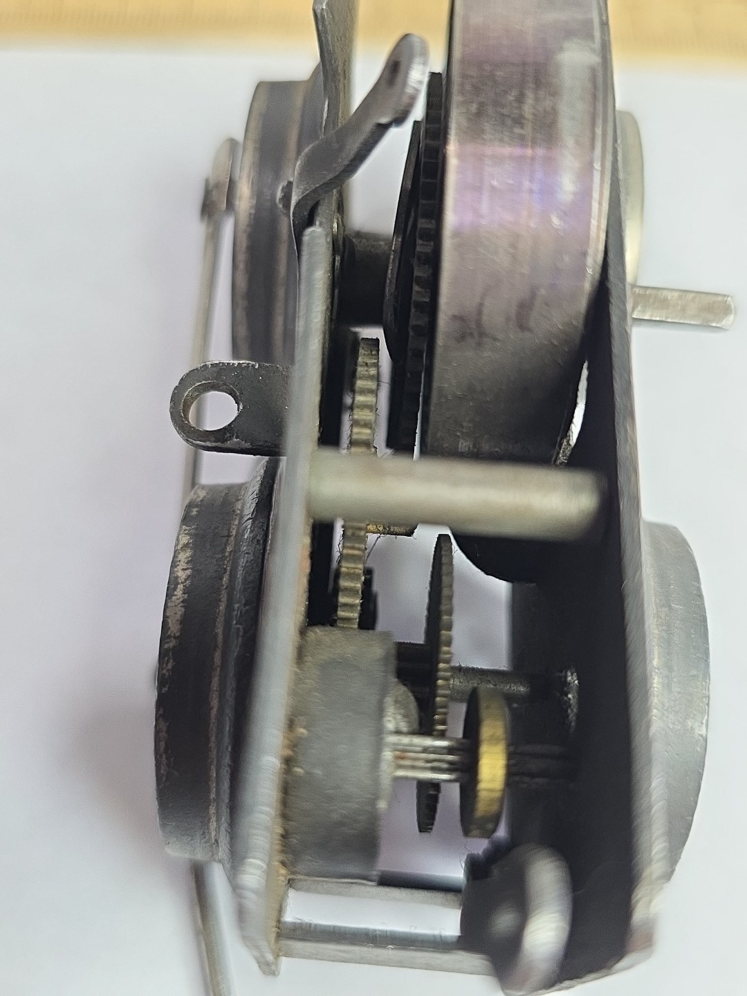 As Is Prewar Bing O Gauge Cast Iron Steam Loco Train Wind Up Tin Litho Tender
