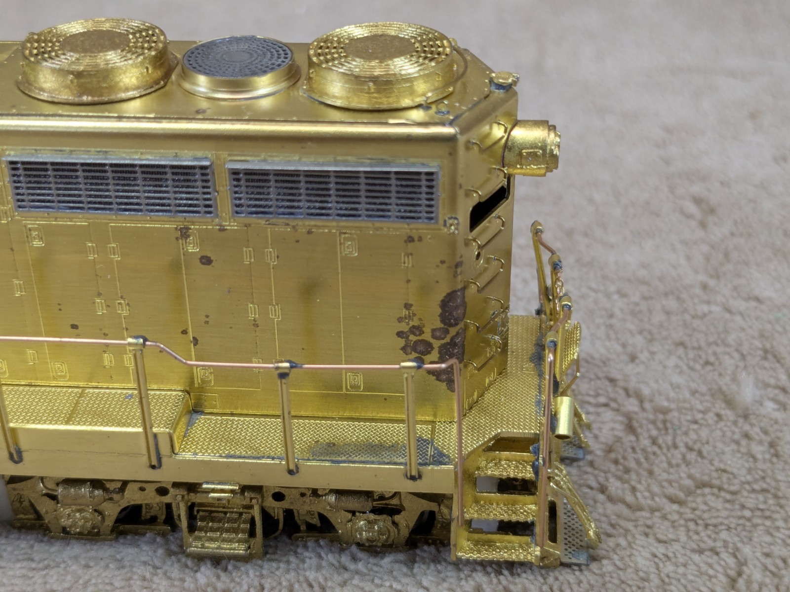 Overland OMI-5059 EMD GP-35 Western Pacific HO Brass Model Unpainted #3001-3010