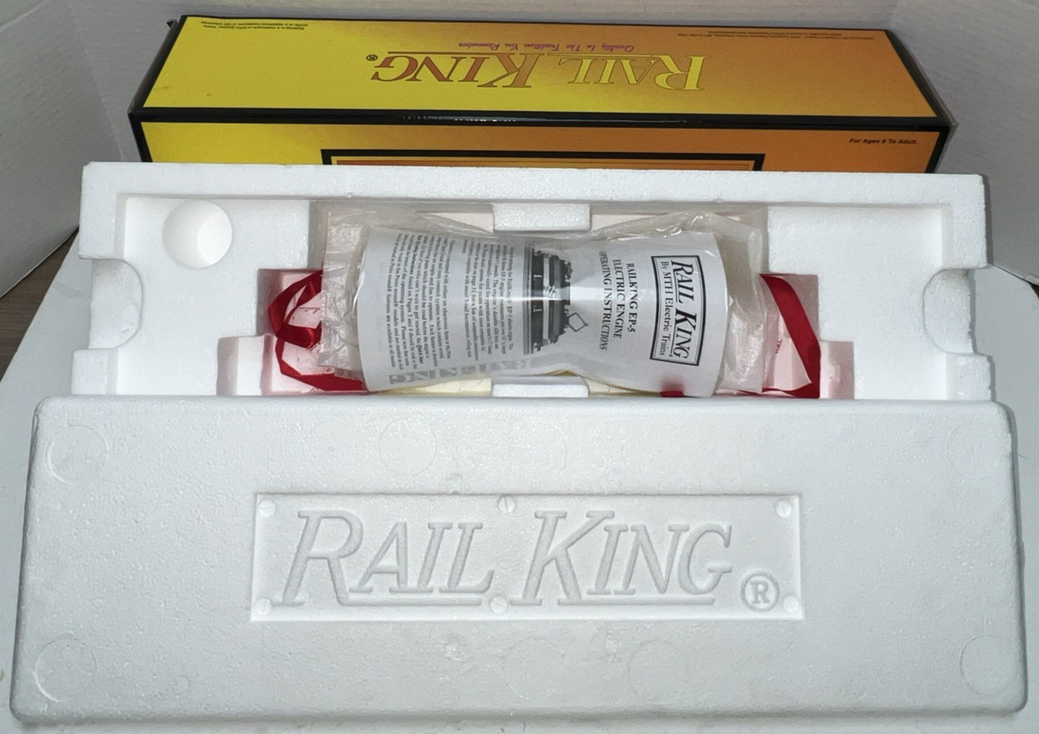RAILKING 30-2170-1 NH EP-5 ELECTRIC LOCOMOTIVE PS CAB #377 BOX/STYROFOAM/INSTRUC