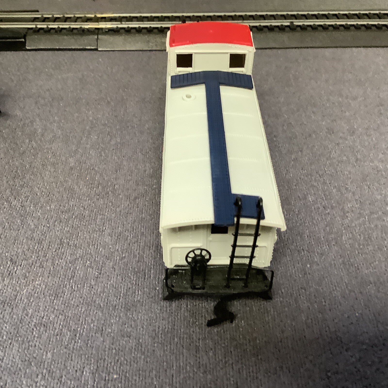 AHM HO ALCO CENTURY 424 5015 SPIRIT OF 1776 LOCOMOTIVE & CABOOSE Used Wrong Box