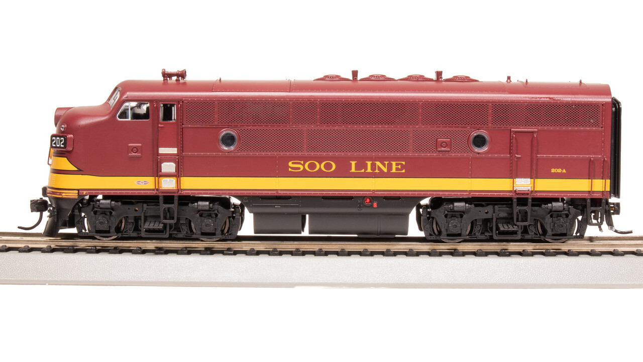 Broadway Limited 8175 HO Scale Soo Line EMD F3A Maroon & Imitation Gold #202A