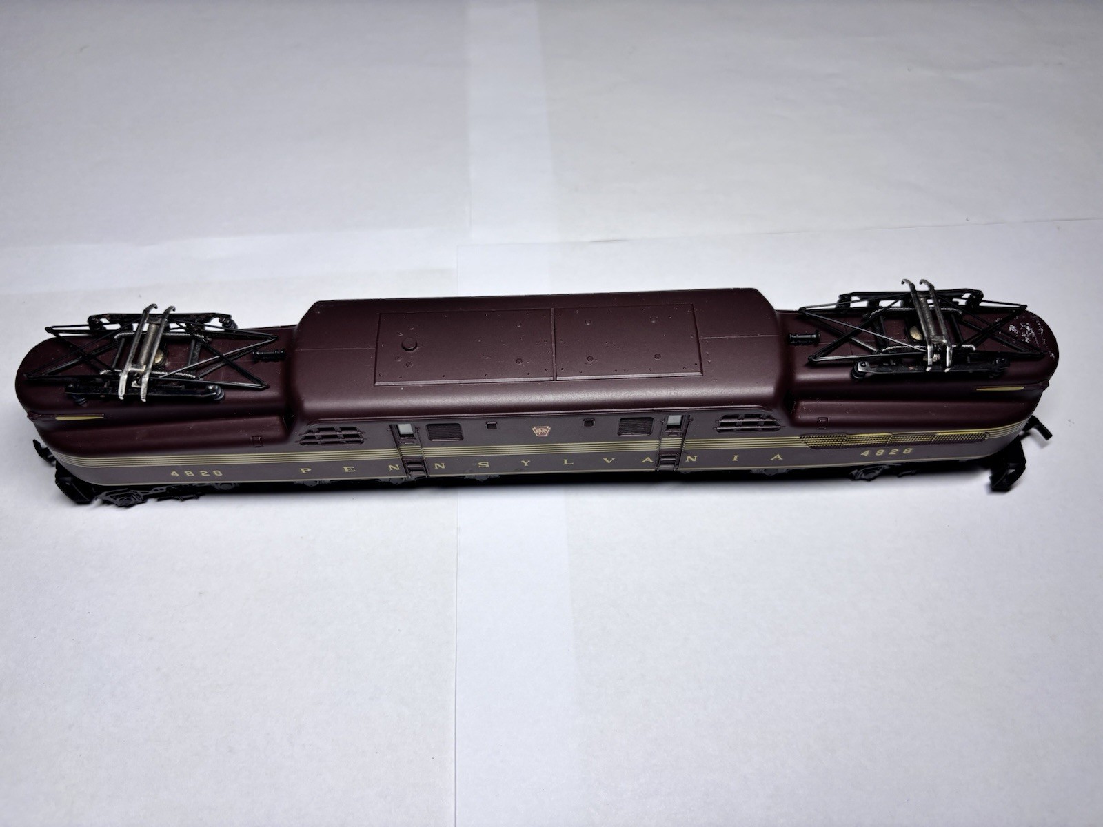 Mehano HO Scale Pennsylvania GG1 Electric Locomotive 4828 PRR Yugoslavia Vintage