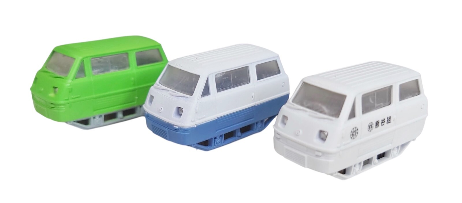 HOn2/HOf/HOi Scale Toyama Logging Railway Mazda Bongo-1000 Railroad Speeder Kit