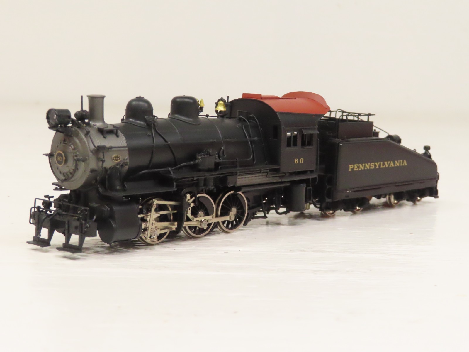 Key Imports HO Brass PRR B-6 Switcher 0-6-0 #60 Factory Painted NIB 12804